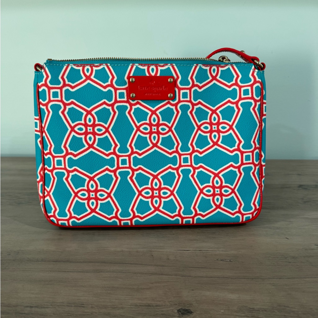 Kate Spade New York Moroccan Market Turquoise Flame Crossbody Chrissy